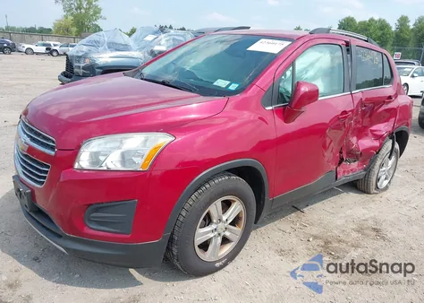 2015 Chevrolet Trax Lt из США, поврежденный, VIN KL7CJRSB7FB062860